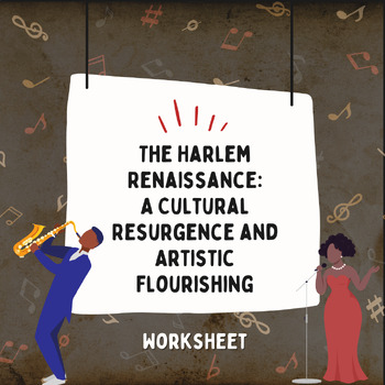 Preview of The Harlem Renaissance - Impacts on History Reading (Worksheet)