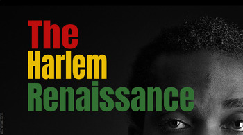 Preview of The Harlem Renaissance - Teacher-Led Lesson