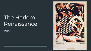Preview of The Harlem Renaissance Unit-Lesson 1 (Article-Lasting Contributions)