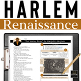 Harlem Renaissance Activities: Poetry Lesson Plans, Black 