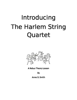 Preview of The Harlem String Quartet