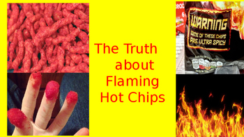 Preview of Citing Textual Evidence for Middle School:  The Truth About Flaming Hot Chips