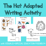 The Hat Adapted Winter Writing Activity for Special Educat