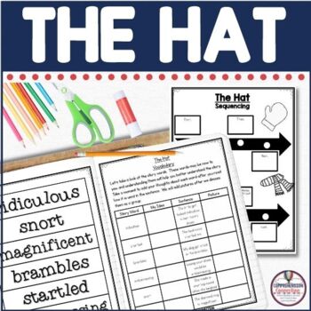 Preview of The Hat by Jan Brett Activities in Digital and PDF