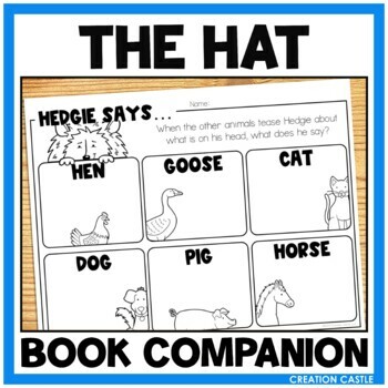 Preview of The Hat by Jan Brett Literacy and Math Activities