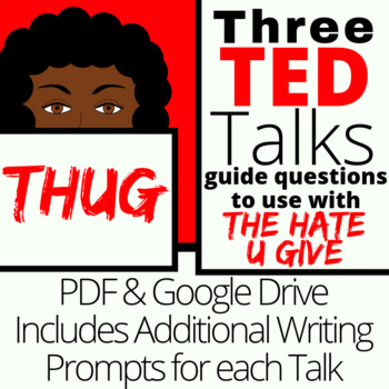 Preview of The Hate U Give: Ted Talk Guide Sheets