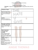 The Hate U Give Tiered Characterization Activities