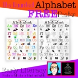 The Haunted Alphabet: FREE Spooky ABC Poster Classroom Decor