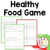 Healthy Food Game | Nutrition | Family and Consumer Sciences