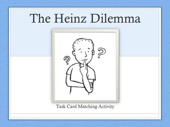 Preview of Lawrence Kohlberg Heinz Dilemma