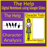 The Help Digital Notebook 10 Google Slides Character Analy