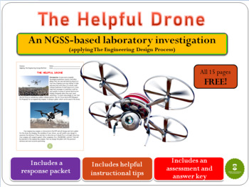 Preview of The Helpful Drone - An Investigation Using the Engineering Design Process