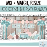 The Here Comes the Sun Summer Bulletin Board or Door Kit f