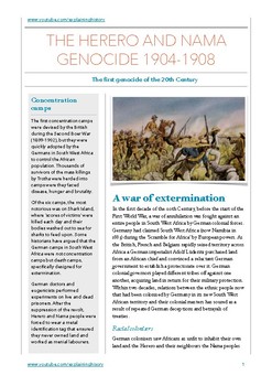 Preview of The Herero and Nama Genocide 1904-8