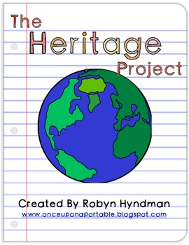 Preview of The Heritage Project {a mini-research social studies activity}