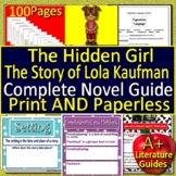 The Hidden Girl Novel Study - Free Sample