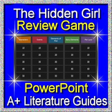 The Hidden Girl Game - Test Review Activity for the Novel 