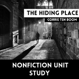 The Hiding Place (Ten Boom) Nonfiction Book Unit Christian