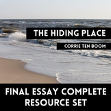 The Hiding Place WWII Informative Essay Outline, Rubric, C