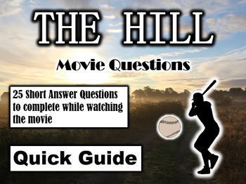 Preview of The Hill (2023) - 25 Movie Questions with Answer Key (Quick Guide)