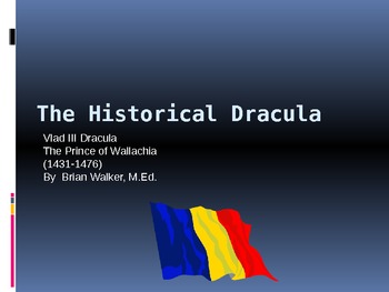 Preview of The Historical Dracula Vlad III The Impaler