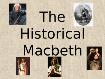 Preview of The Historical Macbeth - A Power Point Presentation
