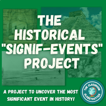 Preview of Historical "Signif-Events" Project | March Madness | End of Year - World History