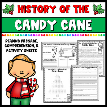 The History & Legend of the Candy Cane | Reading passage, Compre ...