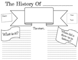 The History Of Anything Research Project!