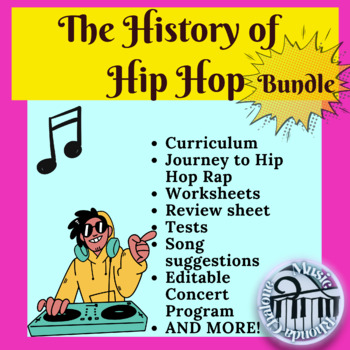 Preview of The History Of Hip Hop Bundle
