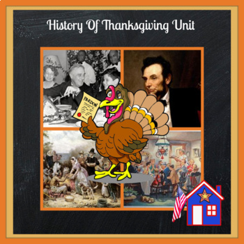 Preview of The History Of Thanksgiving Complete Unit