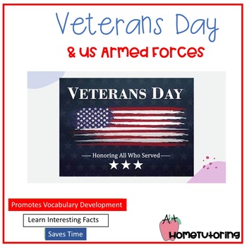 Preview of The History Veterans Day & the US Armed Forces