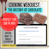 The History of Chocolate WEBQUEST Cooking Culinary Food Fa