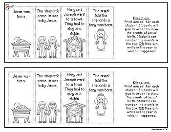 The History of Christmas (Timeline) Kindergarten & First Grade | TpT
