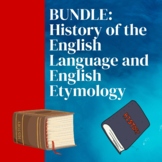 Bundle of The History of the English Language and English 