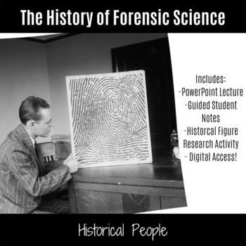 Preview of The History of Forensic Science-Historical People