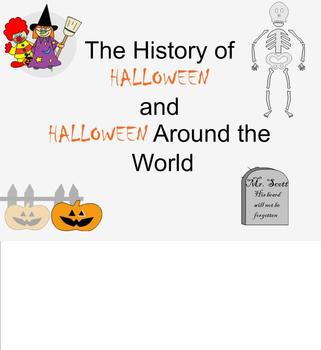 Preview of The History of Halloween