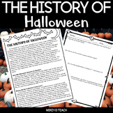 The History of Halloween Close Reading & Vocabulary Activi