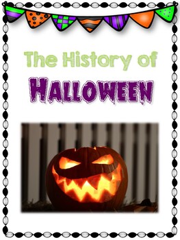 Preview of The History of Halloween Non Fiction Article With Questions and Fact and Opinion