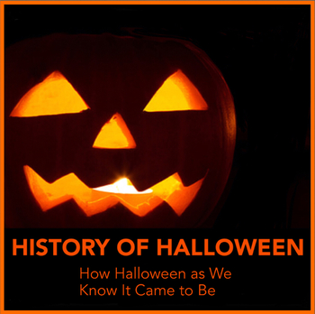 Preview of The History of Halloween - PowerPoint Presentation and Crossword Activity