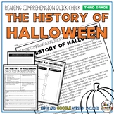 The History of Halloween Reading Comprehension Passage and