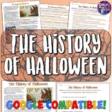 Halloween History Reading and Worksheet