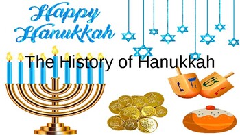 Preview of The History of Hanukkah- PowerPoint