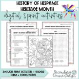 The History of Hispanic Heritage Month Activities Digital 