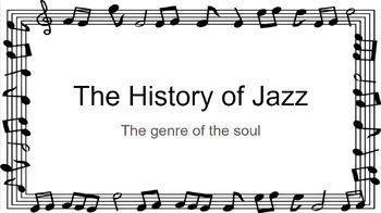 Preview of The History of Jazz: The Genre of the Soul