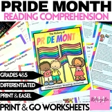 History of Pride Month Reading Comprehension Worksheets
