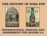 The History of Soda Pop: Reading Comprehension Passage/Ass