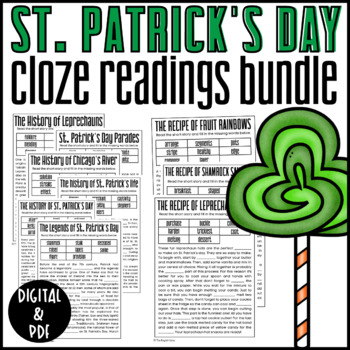 Preview of The History of St. Patrick's Day & Recipes of St. Patrick's Day