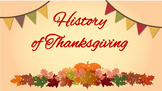 The History of Thanksgiving