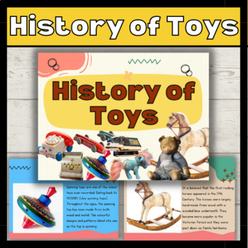 Preview of The History of Toys Presentation